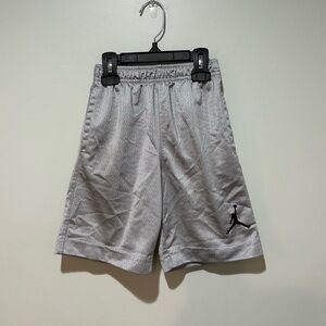 Jordan Kids Silver Mesh Shorts
